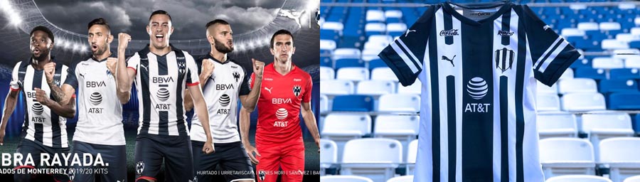 camisetas futbol Monterrey